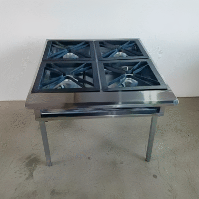 Estufa industrial 4 quemadores