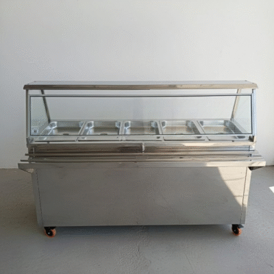 Mesa térmica para restaurante 5 módulos