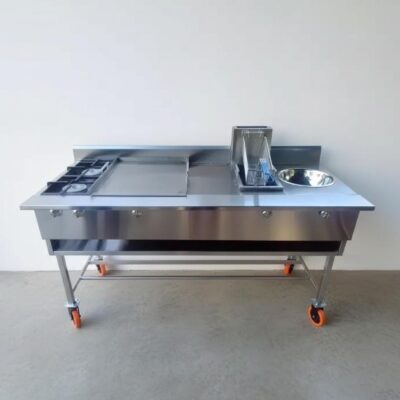 Cocina industrial multifuncional completa