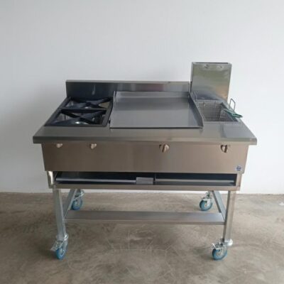 Cocina industrial multifuncional sencilla