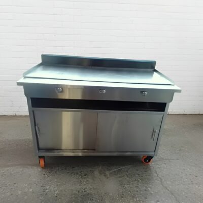 Plancha para asar a gas