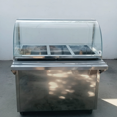 Mesa térmica para restaurante 3 módulos