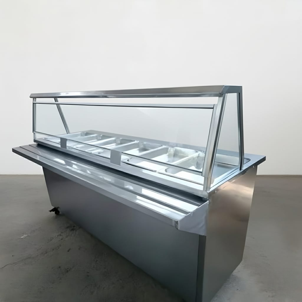 Mesa térmica para restaurante 6 módulos