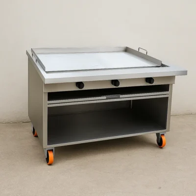 Plancha de acero inoxidable 1x1 metro