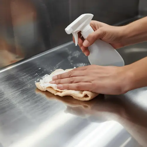 Productos que no debes usar para limpiar acero inoxidable