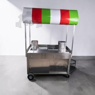 Carrito De Chorys Con Plancha Y Freidora